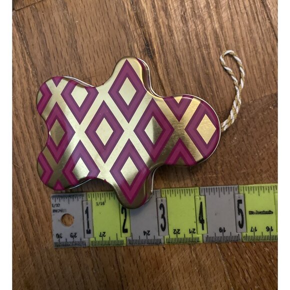 Empty Christmas Small Tea Tin Ornaments To Fill And Hang On Tree Lot 4 - Picture 4 of 12